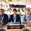 Đoàn Việt Nam tham dự tại phiên họp thứ 18 Ủy ban liên Chính phủ Công ước 2003. (Ảnh: TTXVN phát)