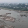 Sông Hồng, sông Đà cạn trơ đáy