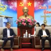 Quang cảnh buổi làm việc. (Ảnh: Dương Chí Tưởng/TTXVN)