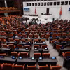 Quang cảnh một phiên họp Quốc hội Thổ Nhĩ Kỳ tại Ankara ngày 30/3/2023. (Ảnh: AFP/TTXVN)