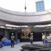 Nhà ga Bến Thành dự án metro số 1 cơ bản hoàn thành phần kết cấu