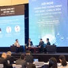 Phiên thảo luận chuyên đề về "Chiến lược phát triển công nghiệp bán dẫn: Động lực mới cho Việt Nam và Hà Nội." (Ảnh: Minh Sơn/Vietnam+)