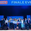 Các đội thi xuất sắc giành giải thưởng cuộc thi ở mùa 4 năm 2024. (Ảnh: QVIC 2024)