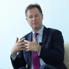 Ông Nick Clegg - Chủ tịch phụ trách Đối ngoại toàn cầu Meta. (Ảnh: Minh Sơn/Vietnam+)