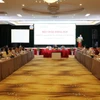 Quang cảnh hội thảo bảo tồn và phát huy giá trị di sản Cố đô Hoa Lư. (Ảnh: Đức Phương/TTXVN)