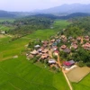 Bản dân tộc Thái ở xã Mường Phăng, huyện Điện Biên. (Ảnh: Xuân Tư/TTXVN)