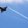 Máy bay Dassault Rafale tham gia trình diễn tại Triển lãm hàng không quốc tế Paris ở sân bay Le Bourget, gần Paris, Pháp ngày 18/6/2019. (Ảnh: THX/TTXVN)