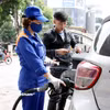 Một điểm bán xăng của Petrolimex tại Hà Nội. (Ảnh: Đức Duy/Vietnam+)