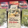 Bộ sách “Nhật ký thời chiến Việt Nam”. (Ảnh: Thanh Vũ/TTXVN)