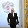 Ông Vladimir Putin tại lễ nhậm chức Tổng thống Liên bang Nga nhiệm kỳ thứ 5 ở Moskva. (Ảnh: AFP/TTXVN)