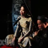 Biểu diễn ca trù tại Không gian văn hóa phi vật thể của thành phố Hà Nội. (Ảnh: Nhật Bình/TTXVN) 