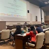 Việt Nam chia sẻ kinh nghiệm phòng chống tham nhũng tại Hội nghị quốc tế về Khoa học hình sự và Hội nghị lần thứ ba về Pháp quyền, Pháp luật và Xã hội tại Cuba tháng 3/2023. (Ảnh: Mai Phương/TTXVN)