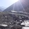 Hiện trường một vụ tai nạn xe buýt tại Afghanistan. (Nguồn: Mehr News)