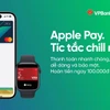 Chủ thẻ tín dụng của VPBank khi thanh toán qua Apple Pay sẽ được nhận đa dạng ưu đãi hoàn tiền tại hơn 25 đơn vị chấp nhận thẻ. (Ảnh: Vietnam+)