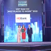 Ngân hàng HDBank được vinh danh tốp 4 nơi làm việc tốt nhất Việt Nam. (Ảnh: PV/Vietnam+)