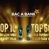 Cú đúp giải thưởng về nhân sự, tuyển dụng của BAC A BANK. (Ảnh: Vietnam+)