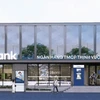 Hình ảnh một điểm giao dịch điển hình của PGBank trong nhận diện mới. (Ảnh: PV/Vietnam+)