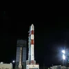 Tên lửa PSLV-C56. (Nguồn: PTI)