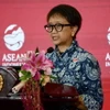 Ngoại trưởng Indonesia Retno Marsudi. (Ảnh: AFP/TTXVN)