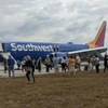 Máy bay của hãng hàng không Southwest Airlines phải hạ cánh khẩn cấp vì sự cố kẹt động cơ. (Nguồn: Airlive)