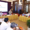 Chủ tịch Quốc hội Vương Đình Huệ phát biểu. (Ảnh: Doãn Tấn/TTXVN)