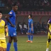 Hà Nội FC giành chiến thắng 3-1 trước đội khách Quảng Nam. (Ảnh: Việt Anh/Vietnam+)