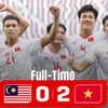 Tuyển U23 Việt Nam giành chiến thắng 2-0 trước U23 Malaysia. (Ảnh: VFF)