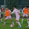 Đội tuyển Việt Nam 'tổng duyệt' trước thềm VCK Asian Cup 2023. (Ảnh: Việt Anh/Vietnam+)