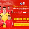 Giá vé chính thức của trận đấu Việt Nam gặp Indonesia trong khuôn khổ lượt về Vòng loại thứ Hai World Cup 2026 khu vực châu Á. (Ảnh: VFF)