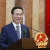 Chủ tịch nước Võ Văn Thưởng phát biểu. (Ảnh: Thống Nhất/TTXVN)