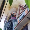 Hà Nội: Cháy nhà dân ở Trần Quý Kiên, không có thiệt hại về người