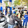 Một điểm bán xăng của Petrolimex tại Hà Nội. (Ảnh: Đức Duy/Vietnam+)