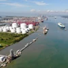 Kho cảng LNG Thị Vải. (Ảnh: Đức Duy/Vietnam+)