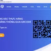 Hệ thống xác thực hàng chính hãng tại địa chỉ https://truyxuat.gov.vn/. (Ảnh: Đức Duy/Vietnam+)