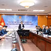 Bộ trưởng Nguyễn Hồng Diên chủ trì hội Thúc đẩy hợp tác kinh tế thương mại các tỉnh biên giới phía Bắc với Trung Quốc. (Ảnh: PV/Vietnam+)
