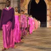 Người mẫu trình diễn Bộ sưu tập Mùa Thu 2023 của Christian Dior tại Mumbai vào ngày 30/3/2023. (Nguồn: AFP)