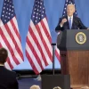 Tổng thống Mỹ Joe Biden phát biểu tại cuộc họp báo ở Washington, DC ngày 11/7/2024. (Ảnh: Kyodo/TTXVN)