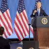 Tổng thống Mỹ Joe Biden phát biểu tại cuộc họp báo ở Washington, DC ngày 11/7/2024. (Ảnh: Kyodo/TTXVN)