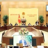 Quang cảnh phiên họp. (Ảnh: An Đăng/TTXVN)