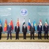Các đại biểu chụp ảnh chung tại cuộc họp lần thứ 23 của Hội đồng các nguyên thủ Tổ chức Hợp tác Thượng Hải (SCO) ở Islamabad, Pakistan, ngày 16/10/2024. (Ảnh: THX/TTXVN)