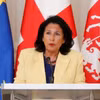 Tổng thống Gruzia Salome Zurabishvili. (Nguồn: Facebook) 