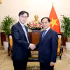 Bộ trưởng Ngoại giao Bùi Thanh Sơn tiếp Thứ trưởng Thứ nhất Bộ Ngoại giao Hàn Quốc Chang Ho Jin. (Nguồn: Báo Quốc tế)