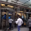 Trụ sở Ngân hàng JPMorgan Chase tại New York, Mỹ ngày 1/5/2023. (Ảnh: THX/TTXVN)