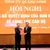 Ông Đặng Xuân Phương giữ chức vụ Phó Bí thư Tỉnh ủy Quảng Ninh