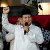 Ông Prabowo Subianto phát biểu tại Jakarta, Indonesia, ngày 20/3/2024. (Ảnh: THX/TTXVN)