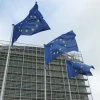 Tòa nhà Ủy ban châu Âu (EC) tại Brussels, Bỉ. (Ảnh: THX/TTXVN)