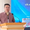 Ông Lê Thanh Hòa, Giám đốc Văn phòng SPS Việt Nam, phát biểu tại hội nghị. (Ảnh: Xuân Anh/TTXVN)