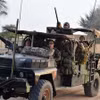 Binh sỹ Pháp tuần tra tại Diffa, Niger ngày 25/5/2015. (Ảnh: AFP/TTXVN)