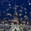 Olympic Paris 2024 là kỳ thế vận hội đầu tiên tổ chức lễ khai mạc trong không gian mở dọc sông Seine. (Nguồn: Time)
