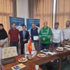 Buổi làm việc giữa đoàn công tác của Đại sứ quán Việt Nam tại Algeria vớiPhòng Thương mại và Công nghiệp (CCI) Biskra và đại diện một số doanh nghiệpcủa tỉnh. (Ảnh: Trung Khánh/Vietnam+)
